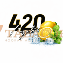 Табак для кальяна 420 Light Айс лимон Мята 40 гр. Фото.